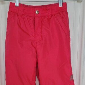 ZeroXposur Girls' Snow Pants Pink Size 7/8